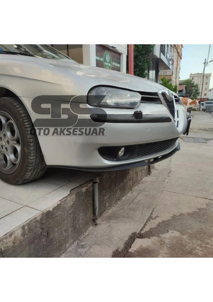 Alfa Romeo 156 Cupra R Uyumlu Ön Lip Mat Siyah Ön Tampon Lip modelleri