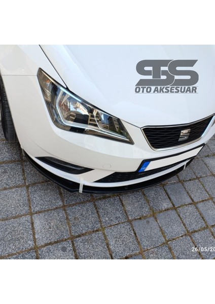 Seat Leon Mk3 Cupra R Uyumlu Ön Lip Mat Siyah Ön Tampon Lip indirimleri