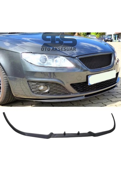 Seat Exeo Cupra R Uyumlu Ön Lip Mat Siyah Ön Tampon Lip