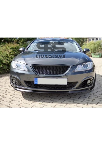 Seat Exeo Cupra R Uyumlu Ön Lip Mat Siyah Ön Tampon Lip
