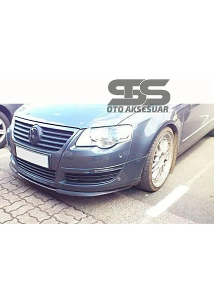 Vw Passat B6 Cupra R Uyumlu Ön Lip Mat Siyah Ön Tampon Lip modelleri
