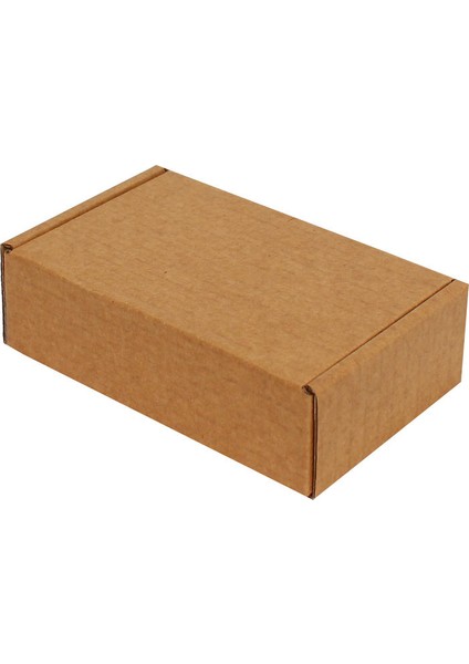 Kraft Kilitli Kargo Kutusu / Ebat: 15X13X5 cm (100 Adet)