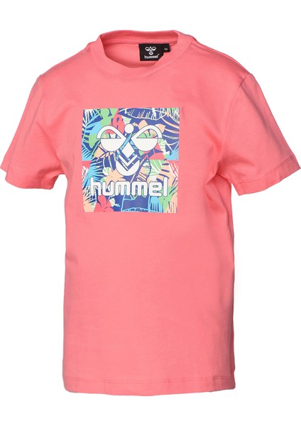 Baskılı Pembe Kız Çocuk T-Shirt 911634-2224 Hmlalexısa T-Shırt S/s