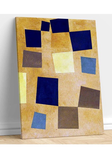 Jean Arp Isimsiz Geometri Kanvas Tablo Ev Oda Dekorasyon