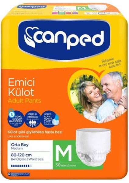 Emici Külotlu Medium 30 Lu