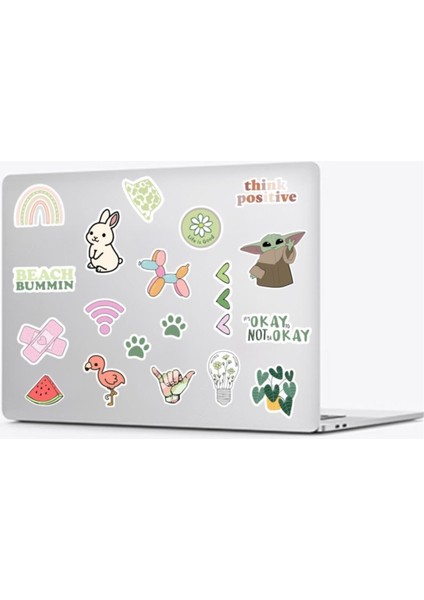 Yeşil Telefon Laptop Stickerı modelleri