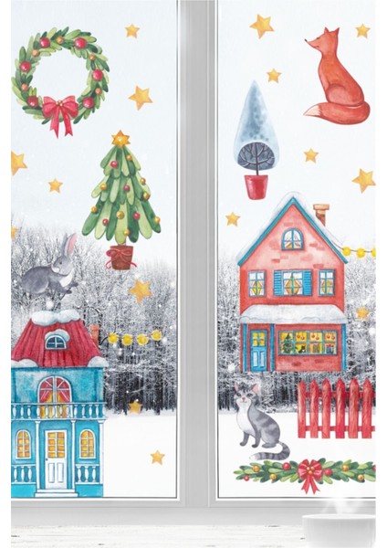 Yılbaşı Temalı Yeni Yıl Heyacanı Sticker fiyatları