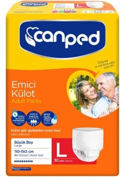 Emici Külot Large 30 Adet
