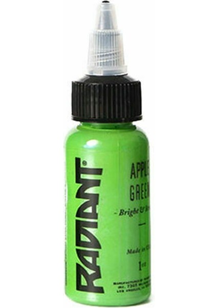 Apple Green - Radiant Tattoo Dövme Boyası - 1OZ/30ML