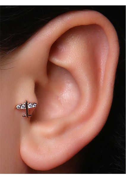 Uçak Model Rose Gold Piercing
