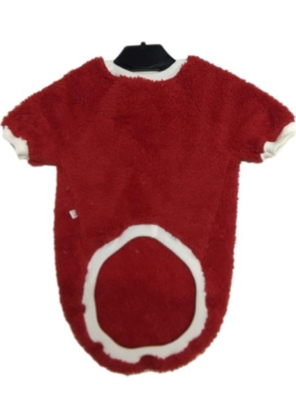 Welsoft Kırmızı Kedi Köpek Kıyafeti Elbisesi