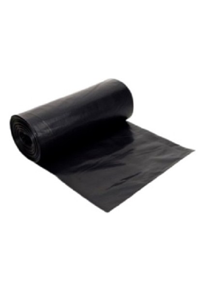 Endüstriyel Çöp Torbası (800 GRAM) Jumbo Boy 80X110 800 Gram 100 Mikron Siyah Renkli 10'lu Rulo