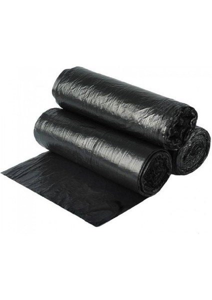 Endüstriyel Çöp Torbası (800 GRAM) Jumbo Boy 80X110 800 Gram 100 Mikron Siyah Renkli 10'lu Rulo