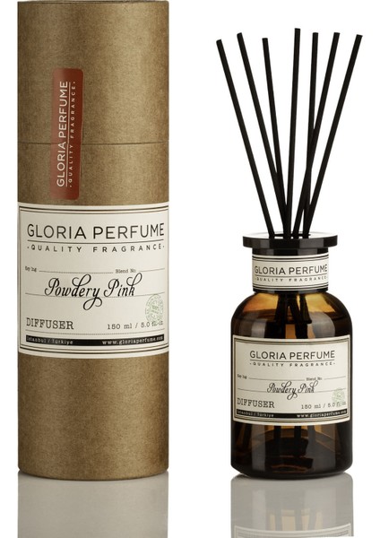 Gloria Perfume Powdery Pınk Bambu Çubuklu Oda Kokusu 150 ml