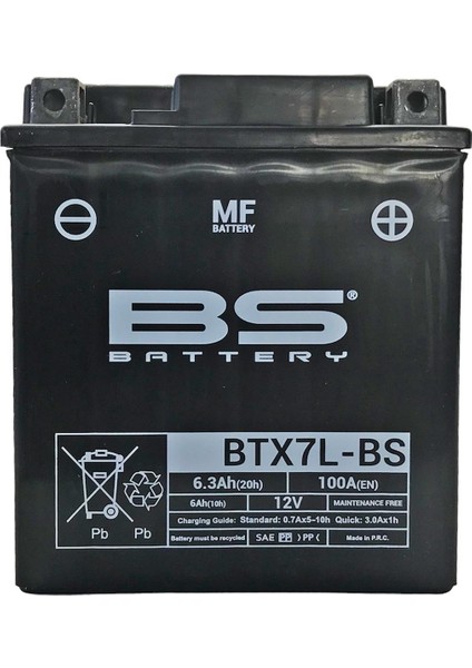 BTX7L- 2018-2019 Benelli Bn 125 Uyumlu Akü Sulu Akü fiyatları