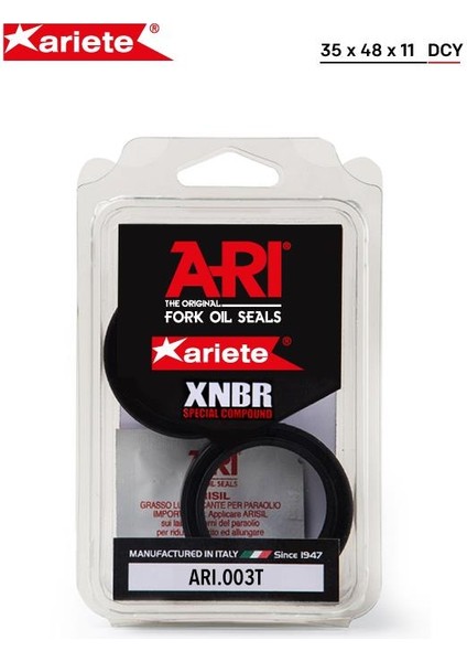 Ariete ARI.003T 2004-2008 Bmw K 1200 S Uyumlu Ön Amortisör Yağ Keçesi