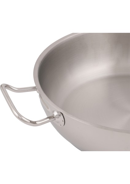Çelik Karnıyarık Pilav Tencere 26 cm 3,4 Lt