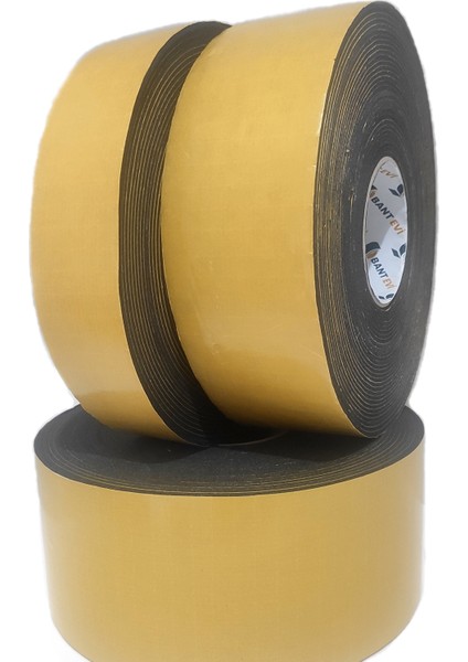 Araç Oto Ses Isı Yalıtım 10 cm X 15 Metre 3 mm Yapışkanlı Kauçuk İzolasyon Malzemesi Yalıtım Bandı 100 mm