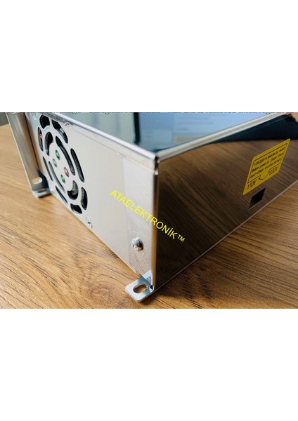24Volt Ile Çalışan Motor Su Pompası Şerit LED Robur LED Bar Modül LED Adaptörü Trafo Tırafo 220 Volt Anahtarlı 110 Volt Giriş Voltaj Ile Çalışma Özelliği 24 Volt 25 Amper 600 Watt Fanlı