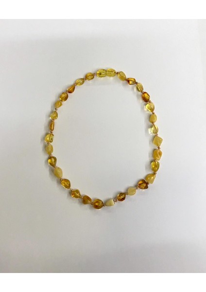 Bebek Kehribar Taşı 33 cm Kolye