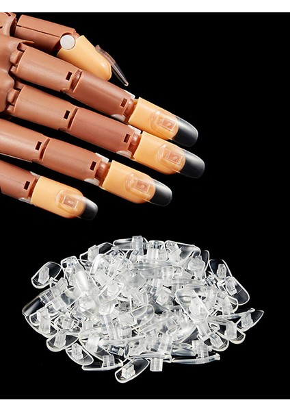 Protez Eğitim Tırnağı, Kalıcı Oje & Protez Tırnak Eğitim Tırnağı 200 Adet