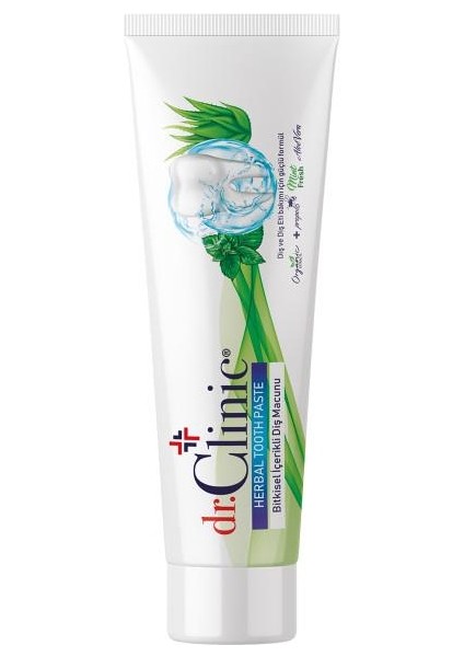 Dr.clinic Diş Macunu Bitkisel Içerikli 75 ml / 120 gr