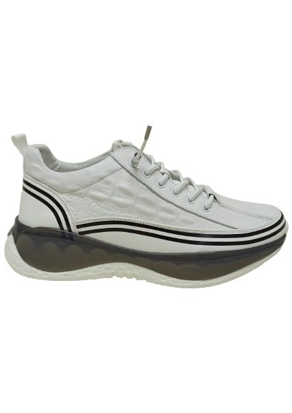 Beyaz Erkek Sneaker Spor Ayakkabı