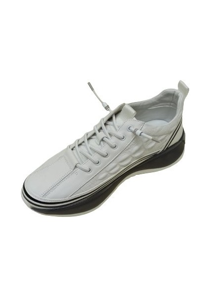 Beyaz Erkek Sneaker Spor Ayakkabı