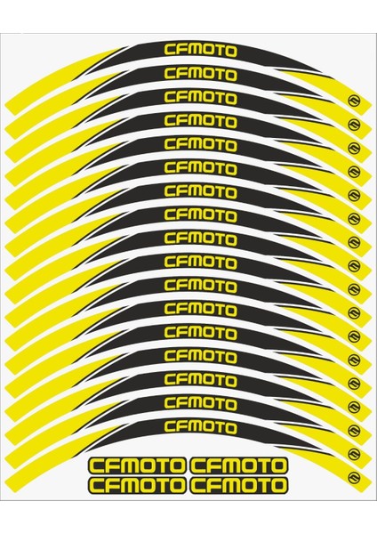 CF MOTO 250 SR Jant Şeridi Sarı fiyatları