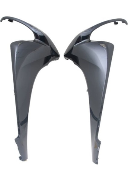 Honda Dio 110 Ön Dizlik Takımı Sağ + Sol Siyah