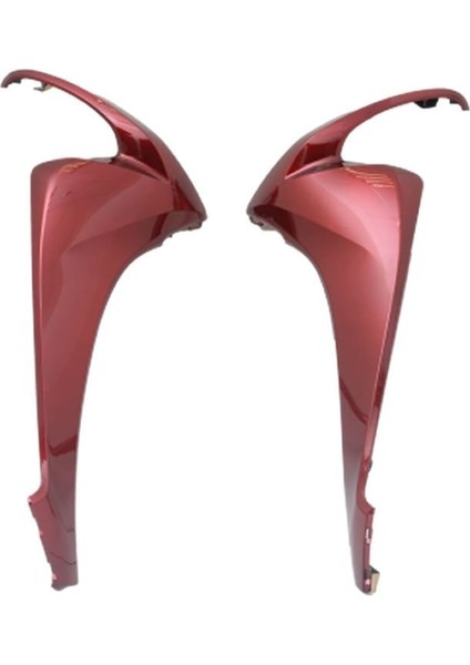 Honda Dio 110 Ön Dizlik Takımı Sağ + Sol Kırmızı