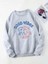 Kadın Gri Good Vibes Bisiklet Yaka Sweatshirt 1