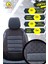 Opel Corsa Comfort Uyumlu Kırmızı Oto Koltuk Kılıfı (Tam Takım Ön Arka Araç Koltuk Kılıfı) 3