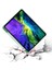 Apple Ipad Pro 4.nesil 11" Inç (M2 Çipli) 2022 Uyumlu Katlanır Kalemlikli Standlı Akıllı Kılıf 3