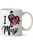 I Love Music Porselen Kupa Bardak 1