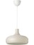 Sarkıt Lamba Alüminyum Bej Rengi Oval Lamba Sarkıt 38 cm 1