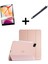Apple iPad Air 13inç M2 Kılıf SET PU Deri Smart Tablet Kilifi Ekran Koruyucu + Kalem A2898 A2899 A2900 1