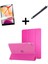 Apple iPad 2 3 4 Kılıf Set Pu Deri Smart Tablet Kilifi Ekran Koruyucu + Kalem 1
