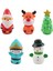Sevimli Hayvan Noel Baba Kardan Adam Parmak Kuklalar Bebek El/ Çocuklar 5 Pcs (Yurt Dışından) 2