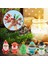 Sevimli Hayvan Noel Baba Kardan Adam Parmak Kuklalar Bebek El/ Çocuklar 5 Pcs (Yurt Dışından) 3