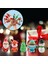 Sevimli Hayvan Noel Baba Kardan Adam Parmak Kuklalar Bebek El/ Çocuklar 5 Pcs (Yurt Dışından) 4