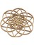 Yaşam Çiçeği Kutsal Geometri Duvar Sanat Heykeli Ahşap Izgara Asma F 30.5cm (Yurt Dışından) 1