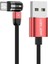 USB Telefon Kırmızı 0.5m Mikro USB Için 360 ° ve 180 ° ile Manyetik Şarj USB Kablosu (Yurt Dışından) 1