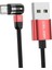 USB Telefon Kırmızı 0.5m Mikro USB Için 360 ° ve 180 ° ile Manyetik Şarj USB Kablosu (Yurt Dışından) 5