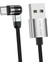 Manyetik Şarj Kablosu, LED 0.5m Mikro USB ile Örgülü Çoklu Kablo Naylon (Yurt Dışından) 5