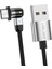 USB Kablosu 360 ° ve 180 ° Başlık USB 1m Tip-C Için (Yurt Dışından) 5