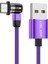 Manyetik Şarj USB Kablosu 360 ° ve Tip 2m Tip-C Için 180 ° 180 ° (Yurt Dışından) 1