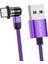 Manyetik Şarj USB Kablosu 360 ° ve Tip 2m Tip-C Için 180 ° 180 ° (Yurt Dışından) 5