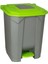 50 Lt Tekerlekli ve Pedallı Çöp Konteyner Yeşil 1