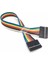 Sanec 8 Pin 0,25MM Kablolu Dupont Kablo 50CM - Tek Taraflı 1